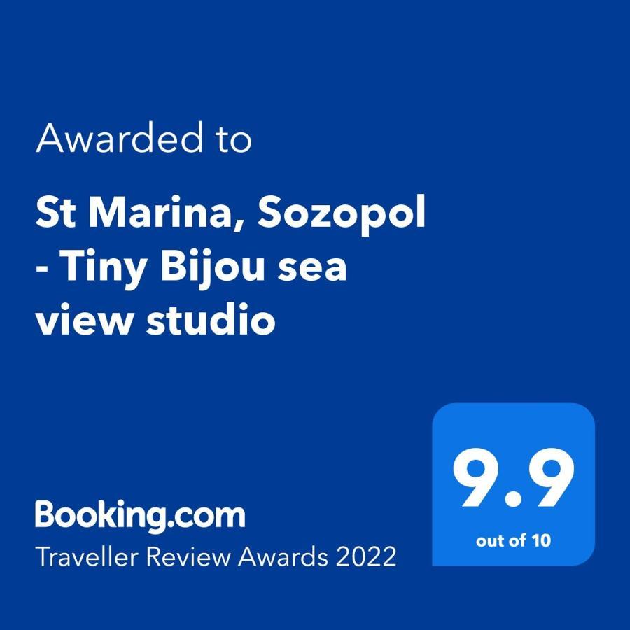 Tiny Bijou Sea View Studio - Santa Marina - Sozopol Ngoại thất bức ảnh